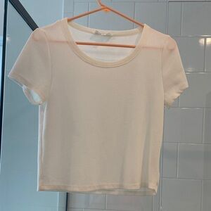 Hippie Rose White Short Sleeve Tee